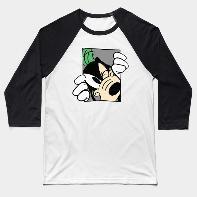 Goofy Goof Baseball T-Shirt by Nurmaladewi